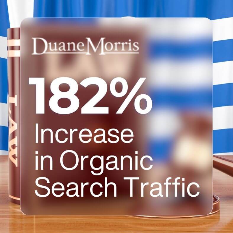 Increase in Organic Search Traffic